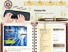 Tablet Screenshot of katipler.net
